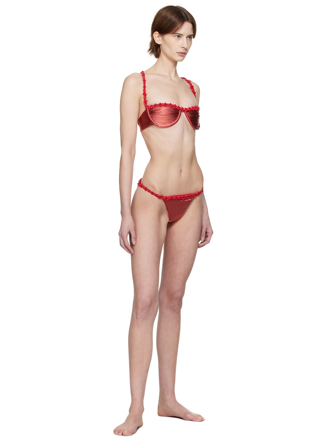SSENSE Exclusive Red Challenger Bikini - 4