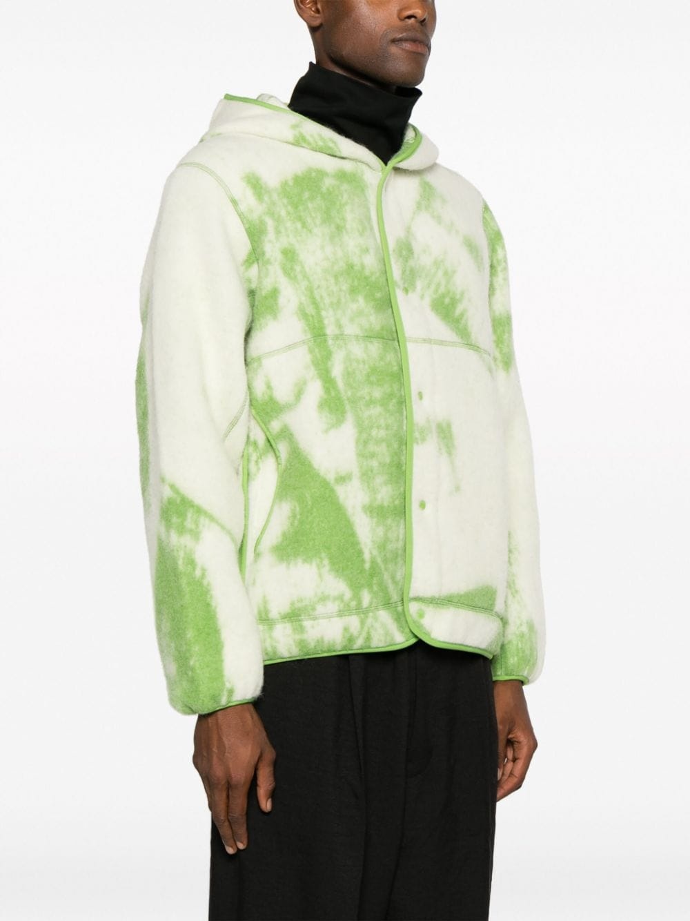 Fuzzy Fleece hooded jacket - 3