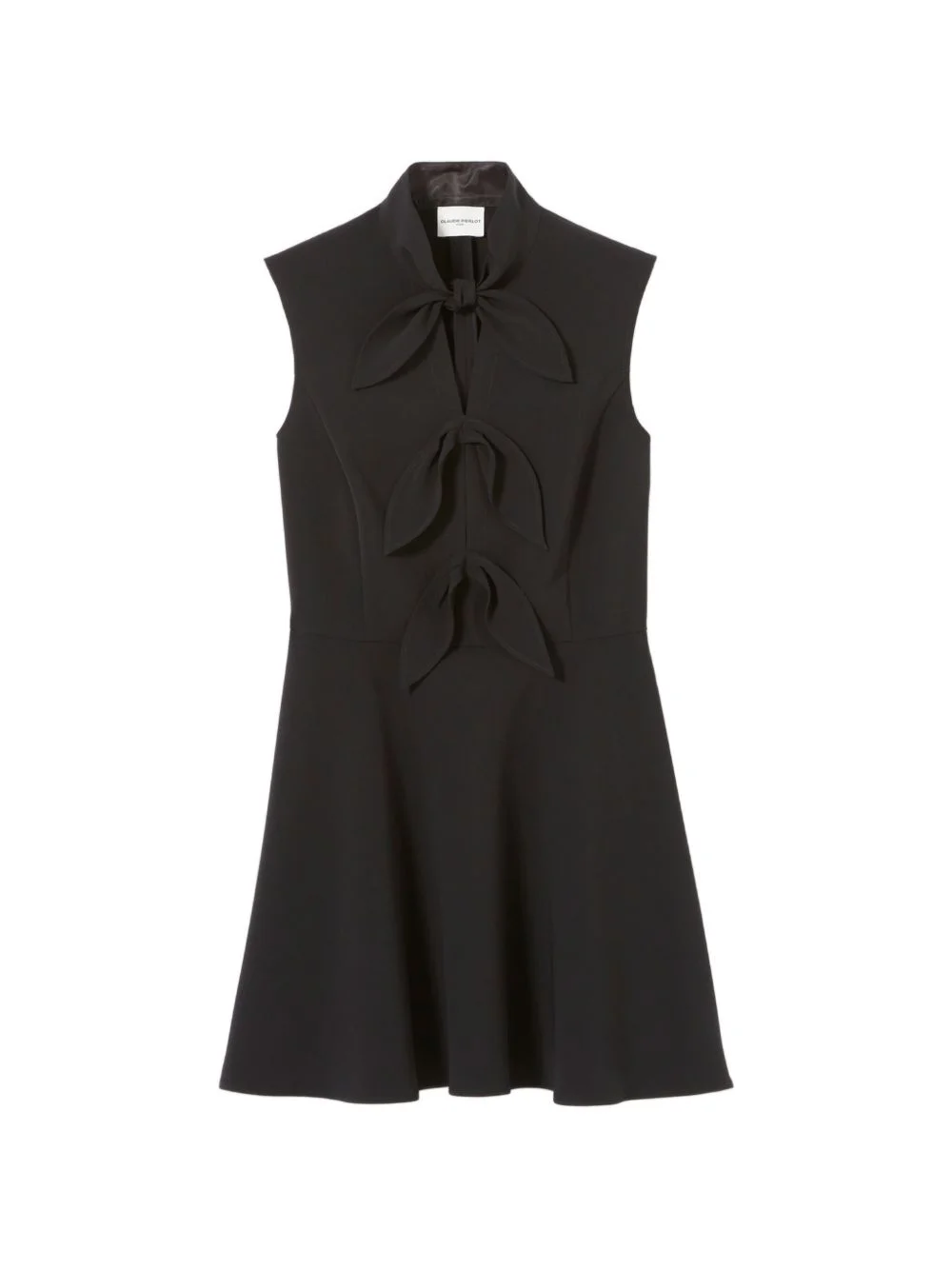 Short tie-neck dress - 1