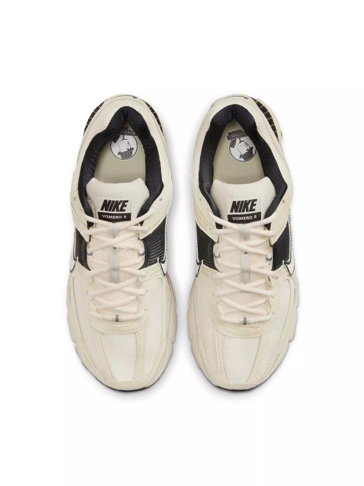 Zoom Vomero 5 "Alabaster/Black/White/Pale Ivory" Men's Shoe - 4