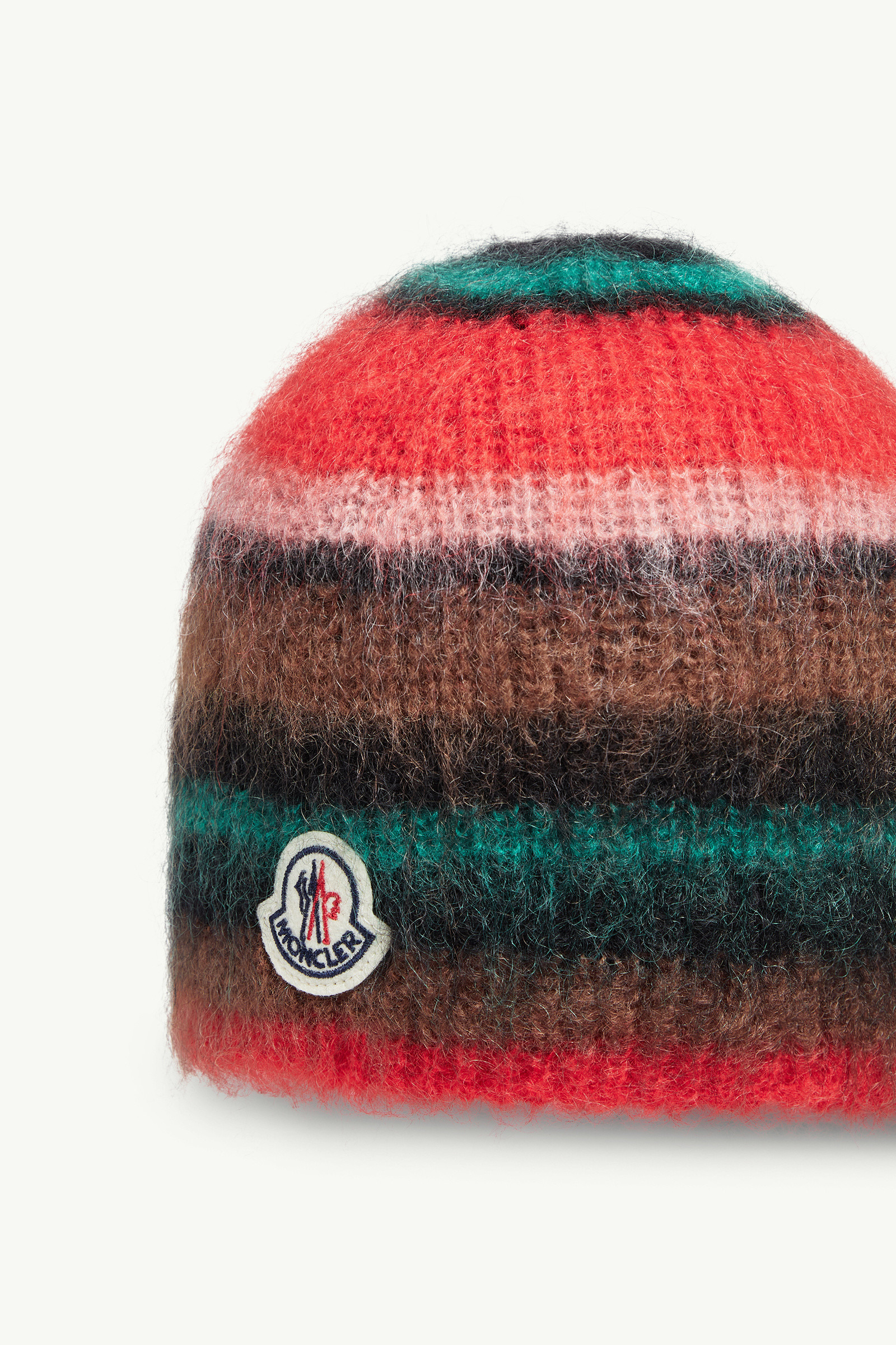 Striped Mohair Beanie - 3