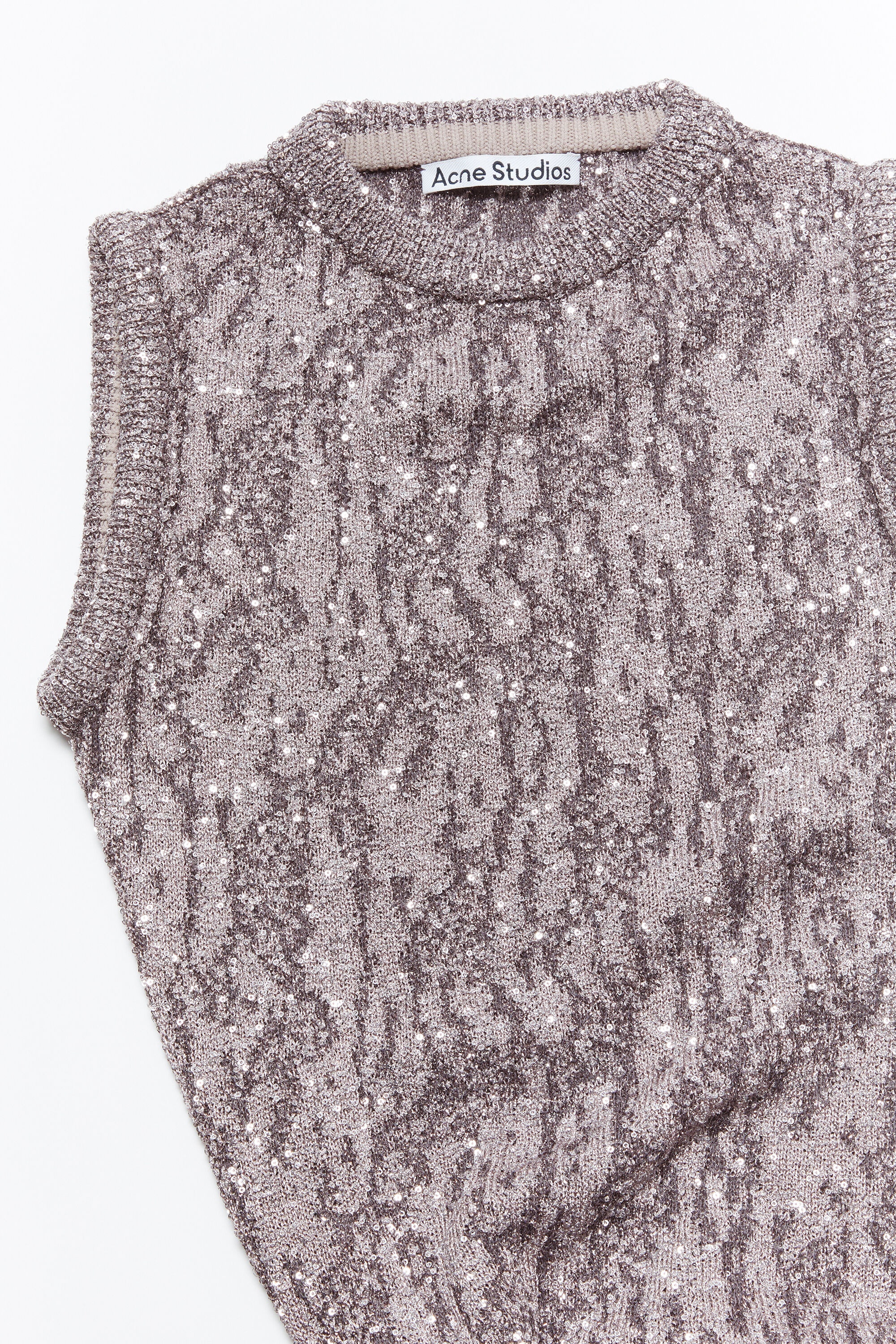 Jacquard knit dress - Dark grey - 6