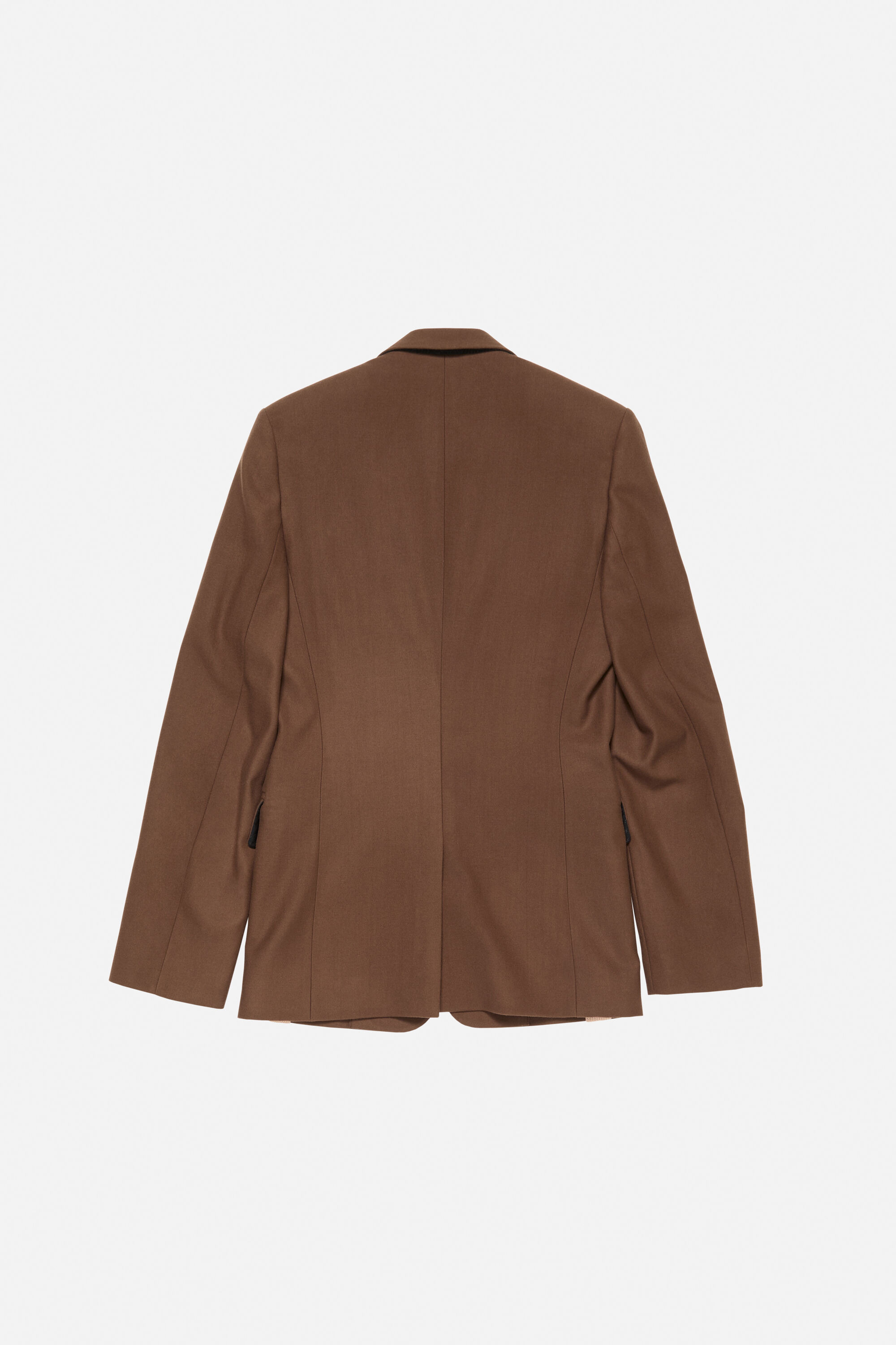 Fitted suit jacket - Chocolate brown - 6