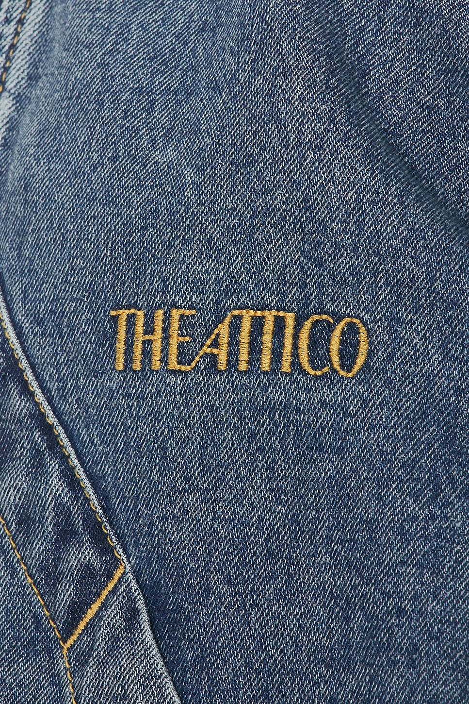 Denim Bomber Jacket - 5