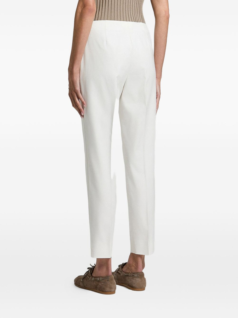 pressed-crease side-slit trousers 3