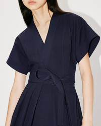 【関税&送料込】Kenzo Mini Kimono Dress KENZO Kimono virgin wool mini dress | REVERSIBLE
