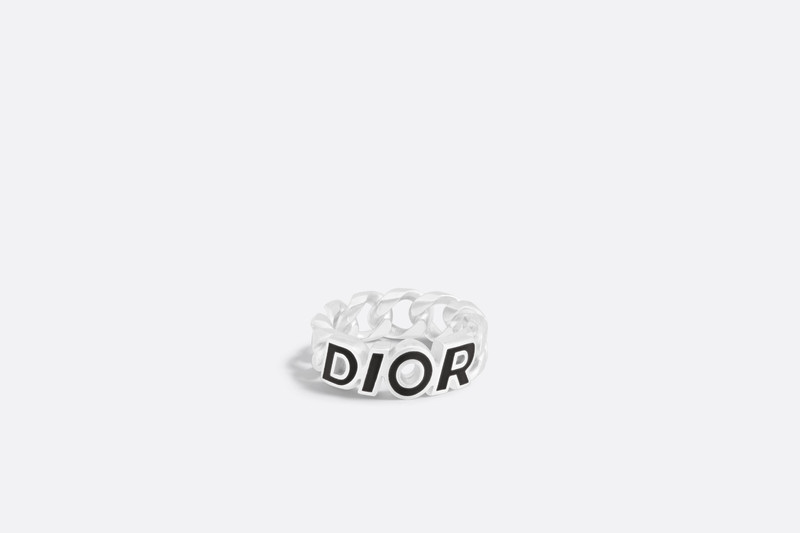 Dior Italic Chain Link Ring 1