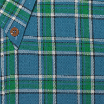 GUCCI Check cotton shirt with piglet outlook