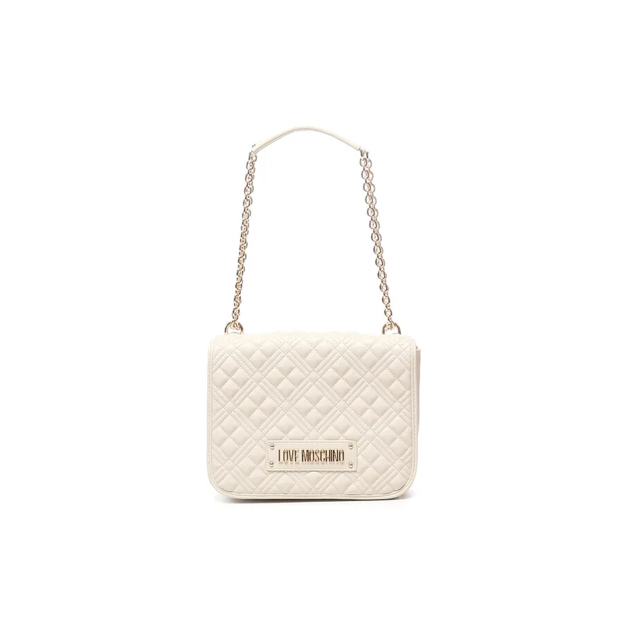 Love Moschino Quilted Shoulder Bag With Logo - 1