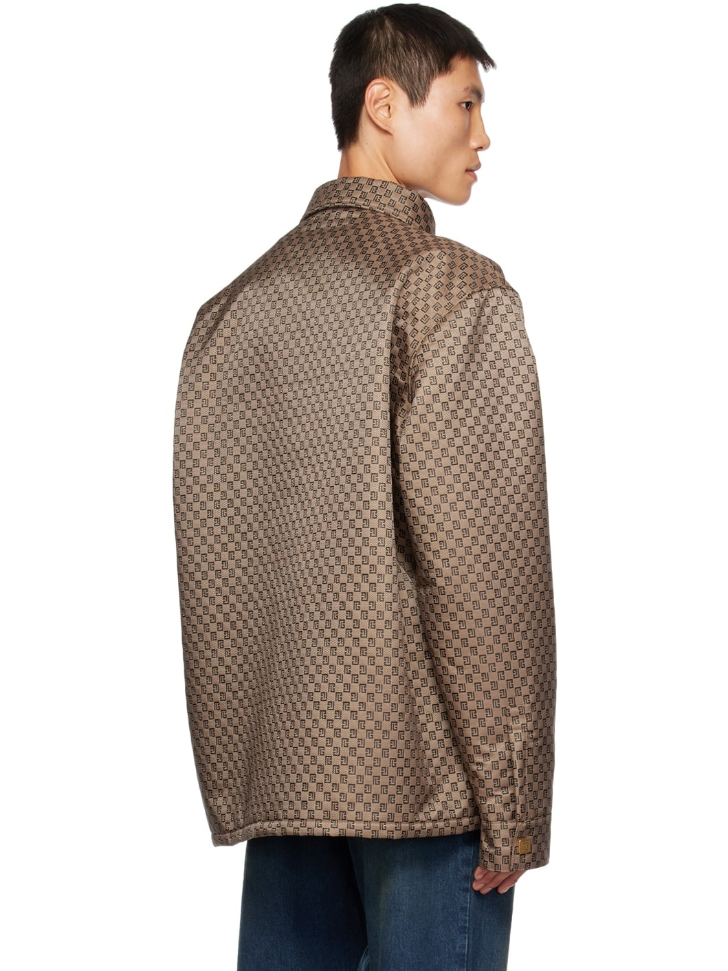 Brown Padded Jacket - 3