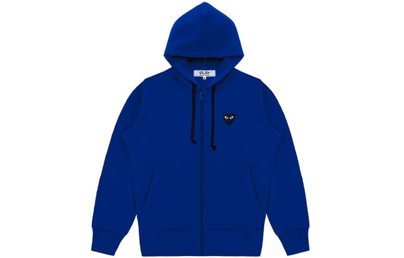 Comme des Garçons PLAY COMME des GARCONS PLAY Zip Up Hoodie 'Blue' AZ-T254-051-2 outlook