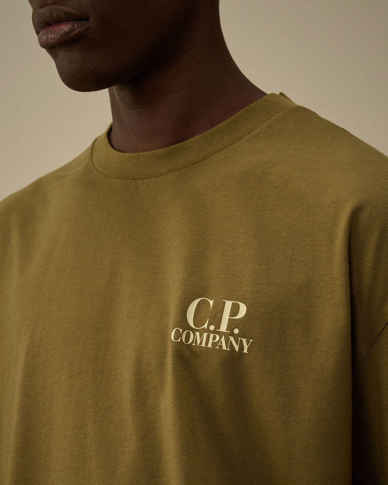 30/1 Jersey Short Sleeve Logo T-Shirt 6