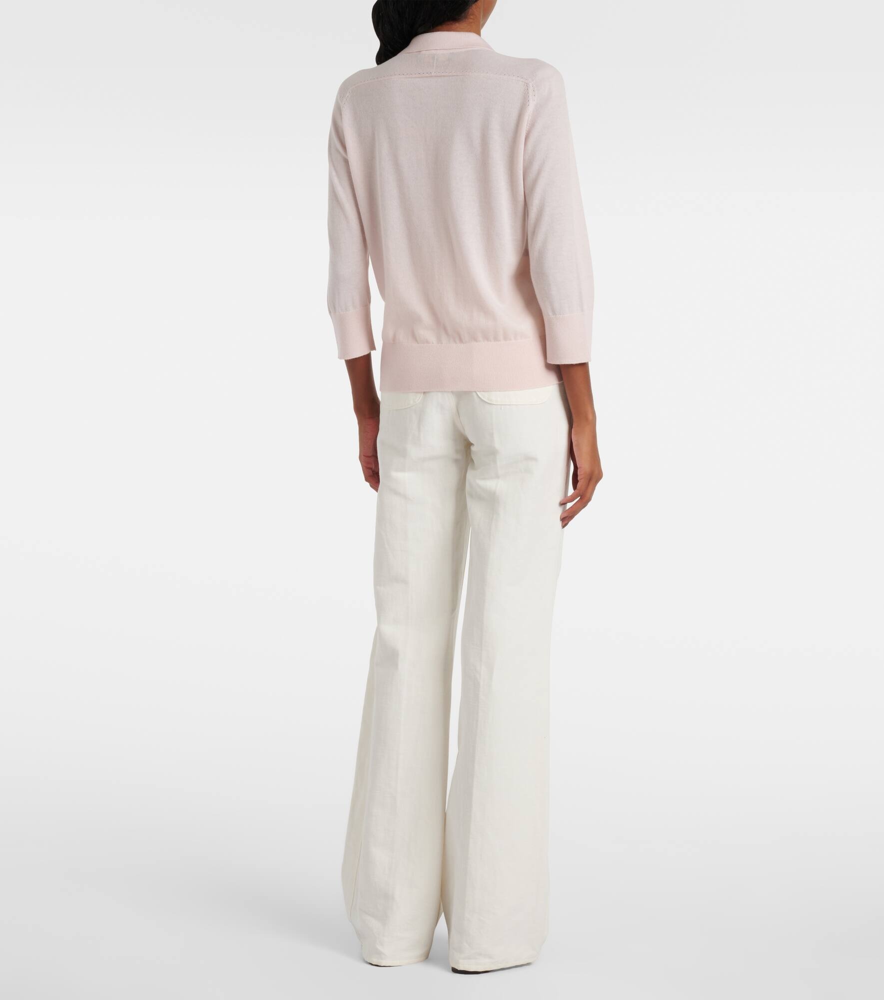Neo Piuma cashmere polo sweater - 3