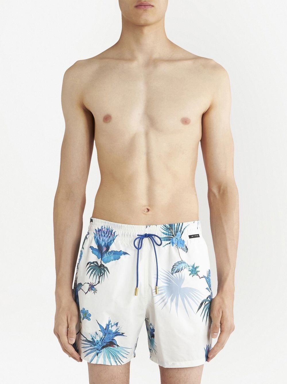 printed swim shorts - 2