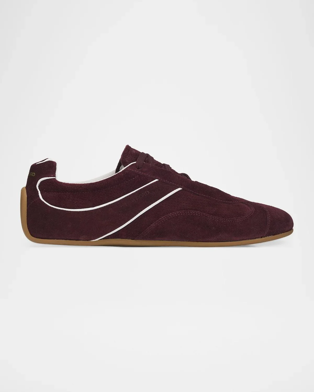 Men's Suede Low-Top Sneakers - 1