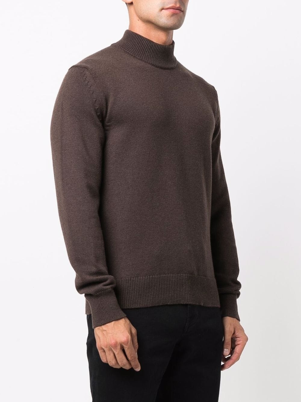 crew-neck cashmere jumper - 3