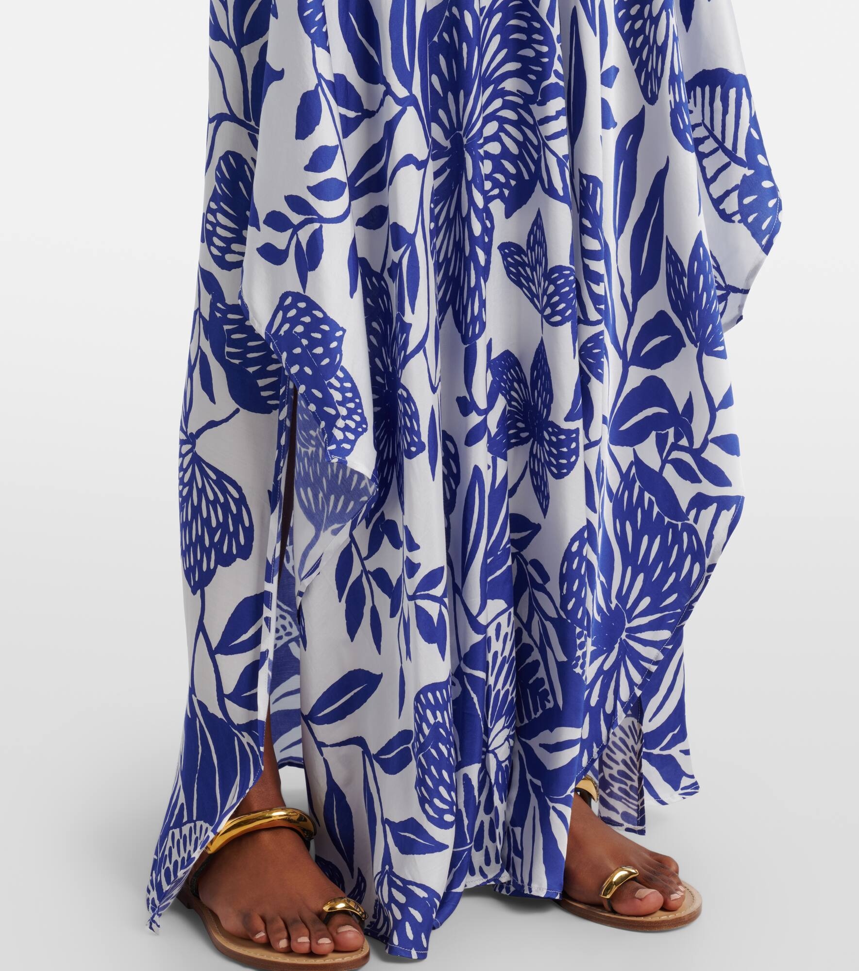 Mabelle satin maxi dress - 5