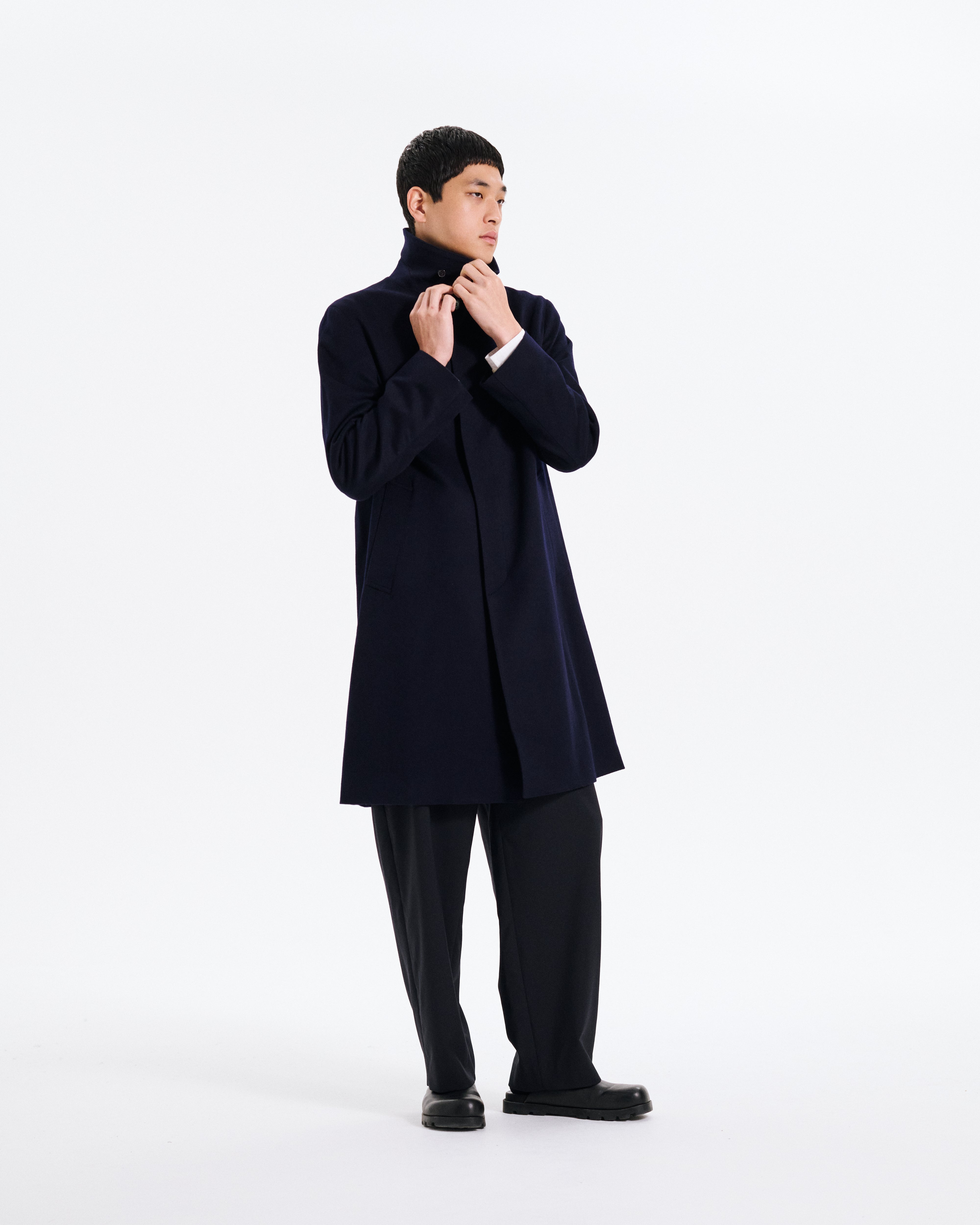 Dunkeld Loro Piana Rain System Wool Coat - 4