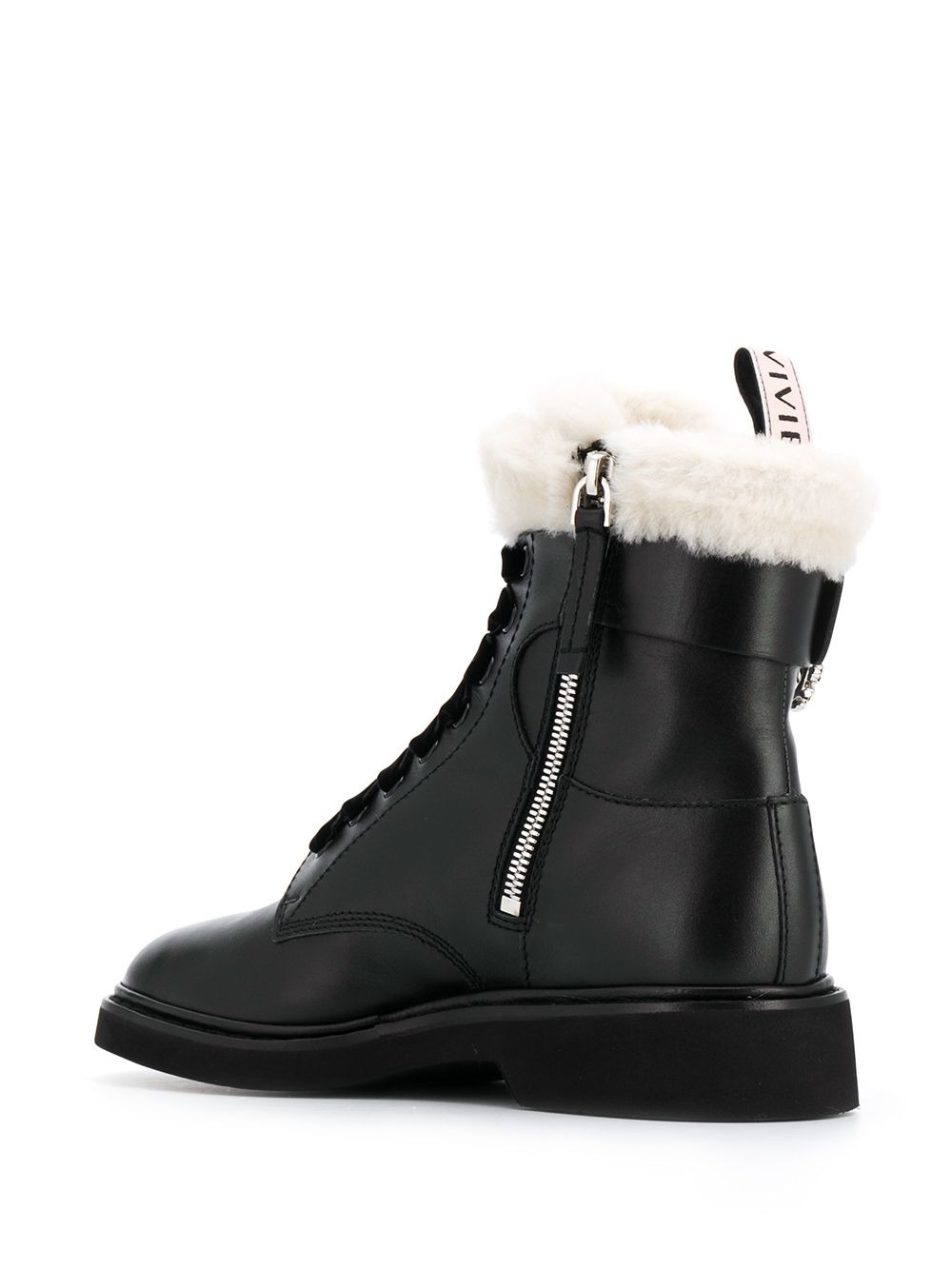 Viv' Rangers Fur ankle boots - 3