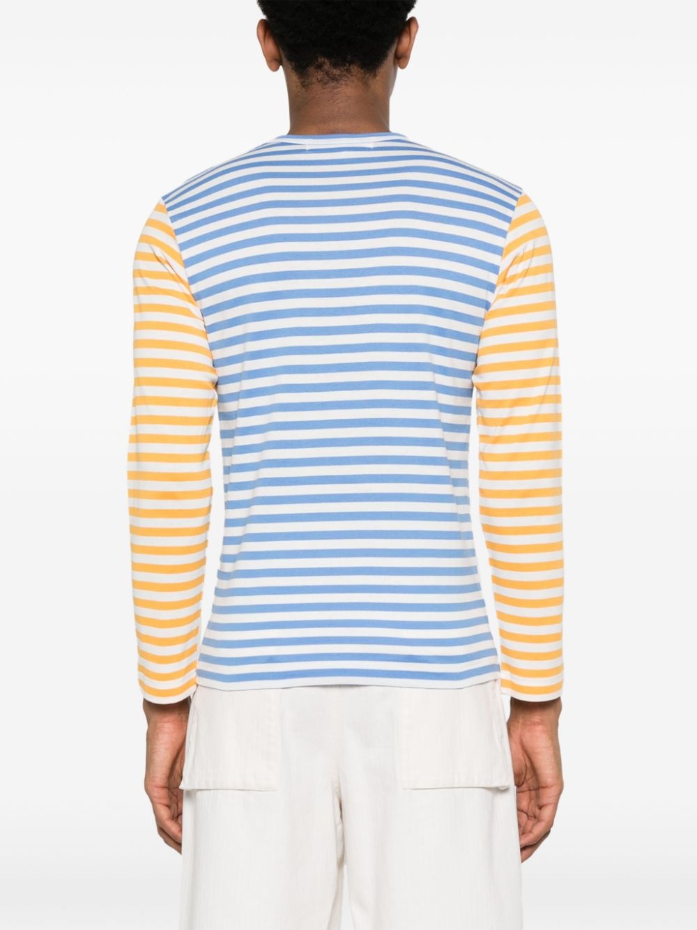 striped T-shirt - 4