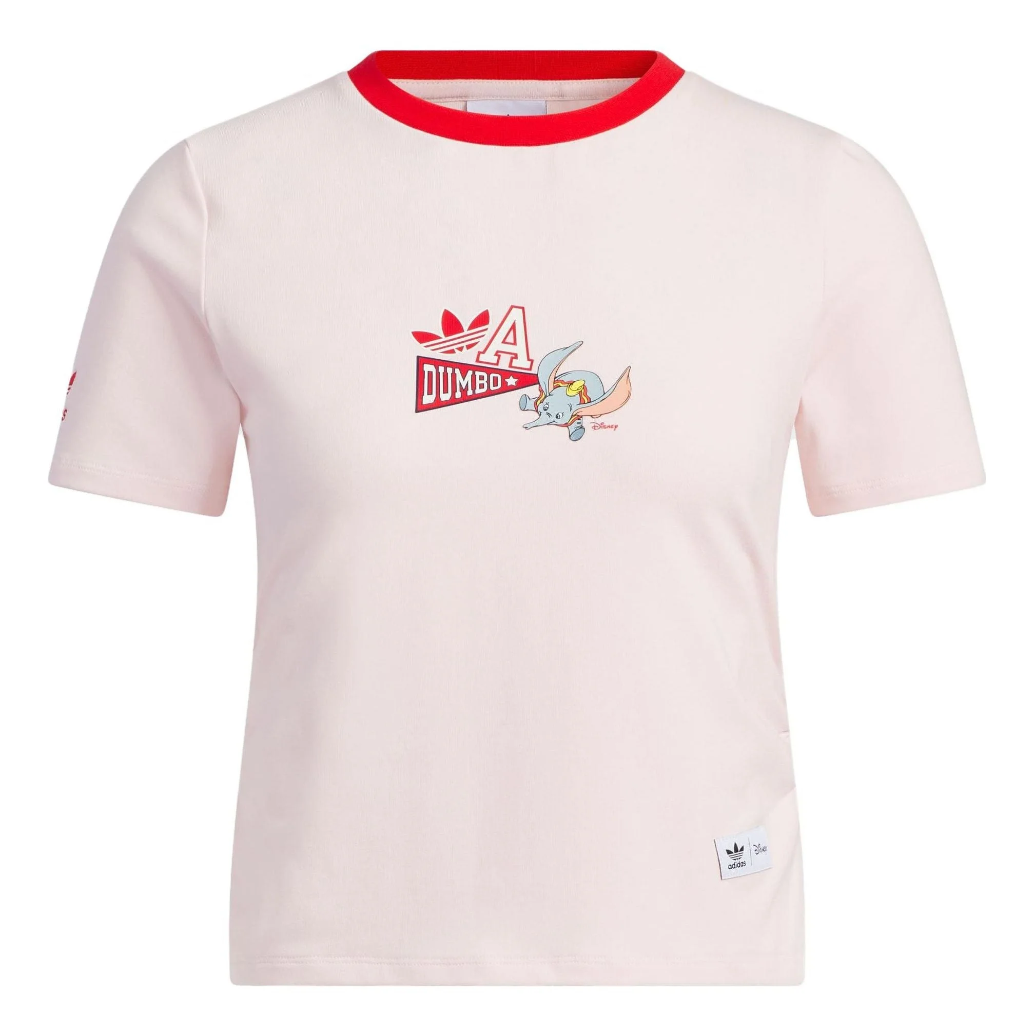 (WMNS) adidas originals x Disney Dumbo T-Shirt 'Pink' IN1059 - 1