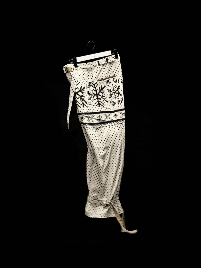 sacai Pattern Knit Print Pants outlook
