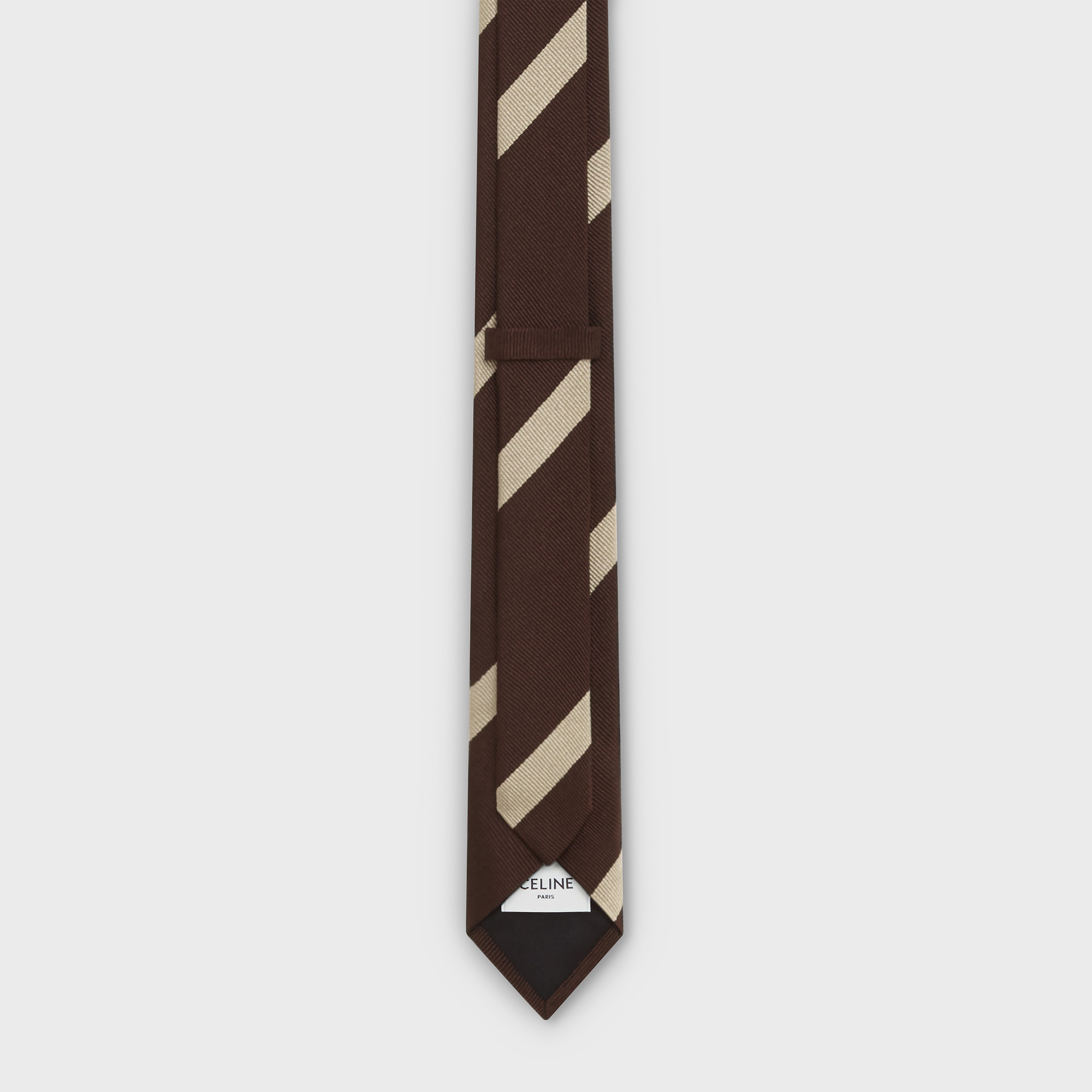 TIE IN STRIPED SILK - 3