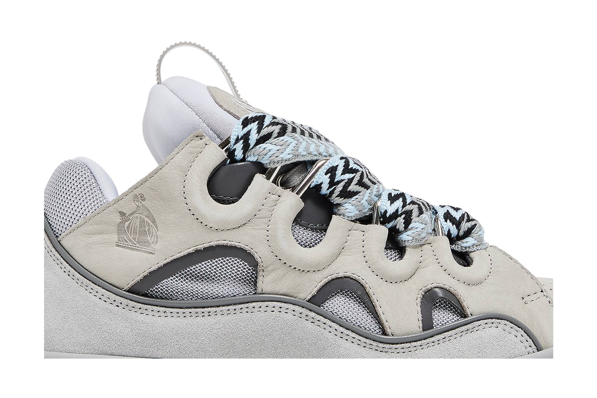 スニーカー Lanvin Sneaker Cube Lanvin Curb Sneaker Blue Grey | Hype Clothinga