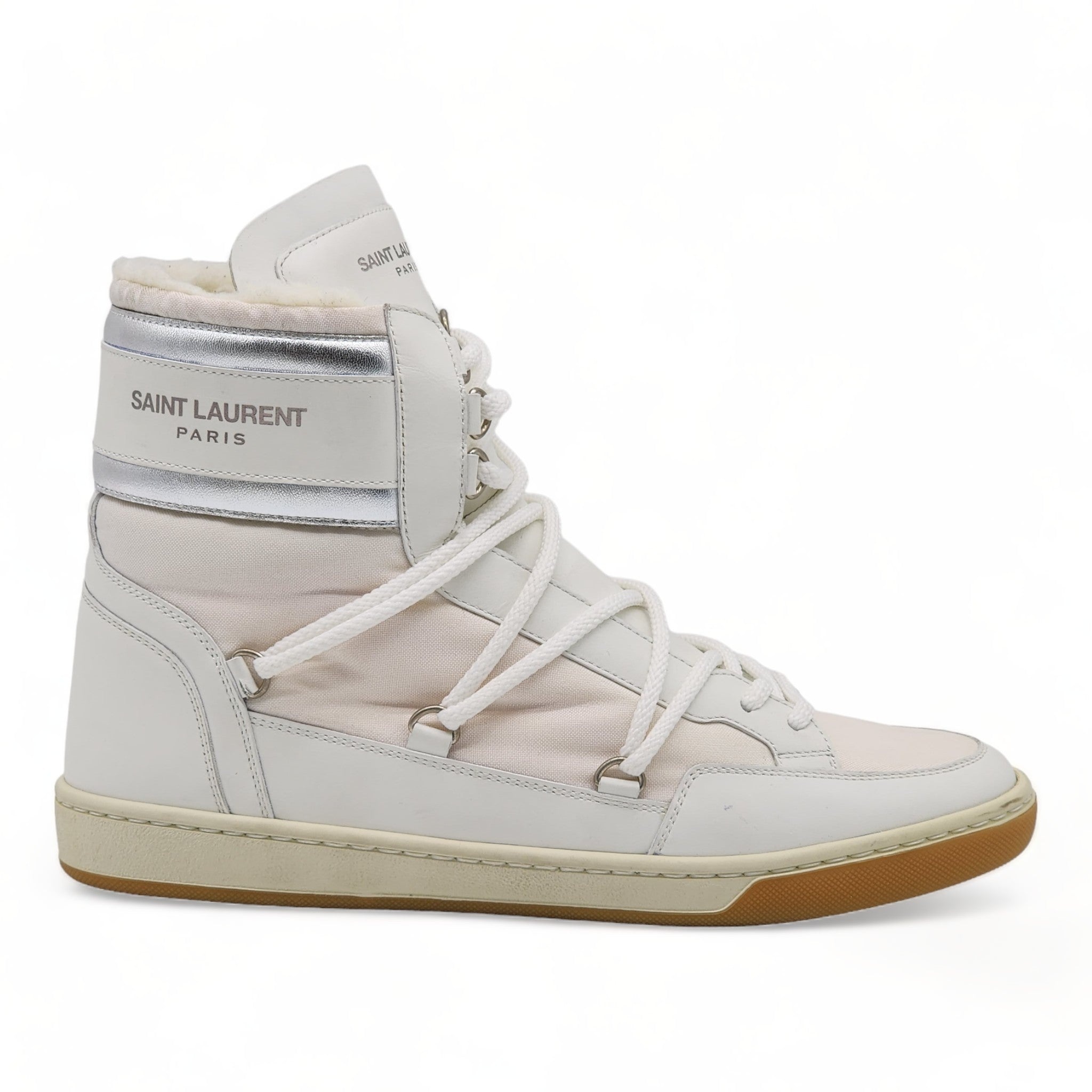 Saint Laurent Women's High Top Ski Sneakers - 2