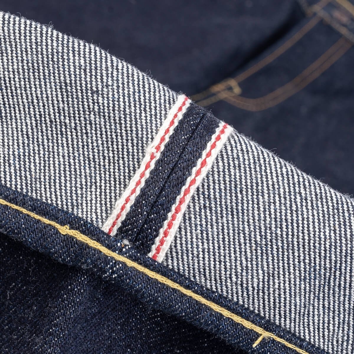 IH-666S-UHR 21/23oz Ultra Heavy Raw Selvedge Denim Slim Straight Cut Jeans - Indigo - 11