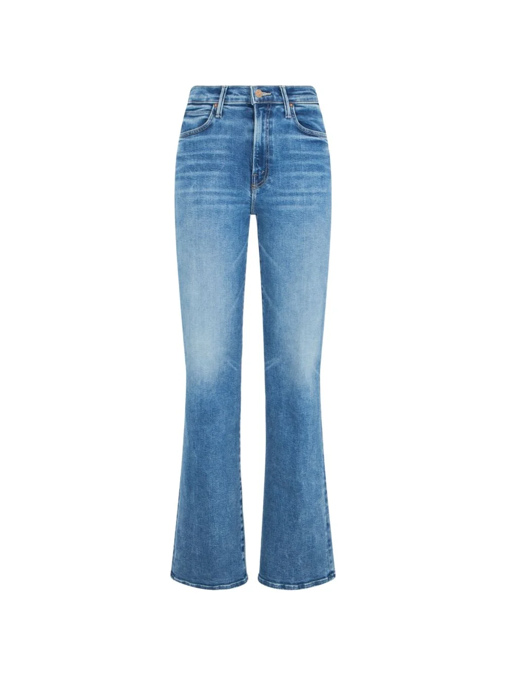 The Kick It faded-effect flared jeans - 1