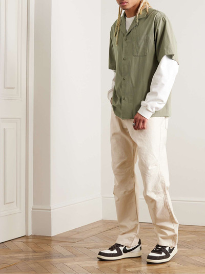 John Elliott Camp-Collar Cotton and Modal-Blend Shirt outlook