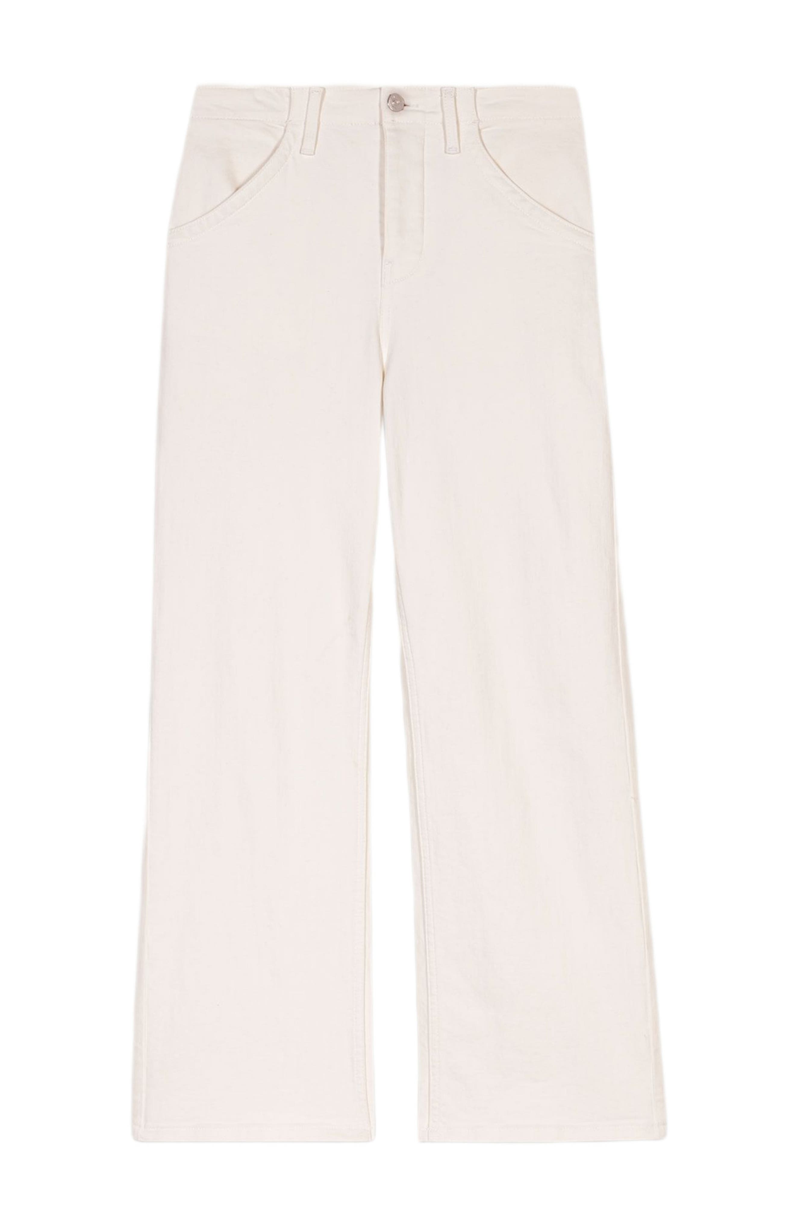 maje Carpenter cut jeans in White at Nordstrom - 6
