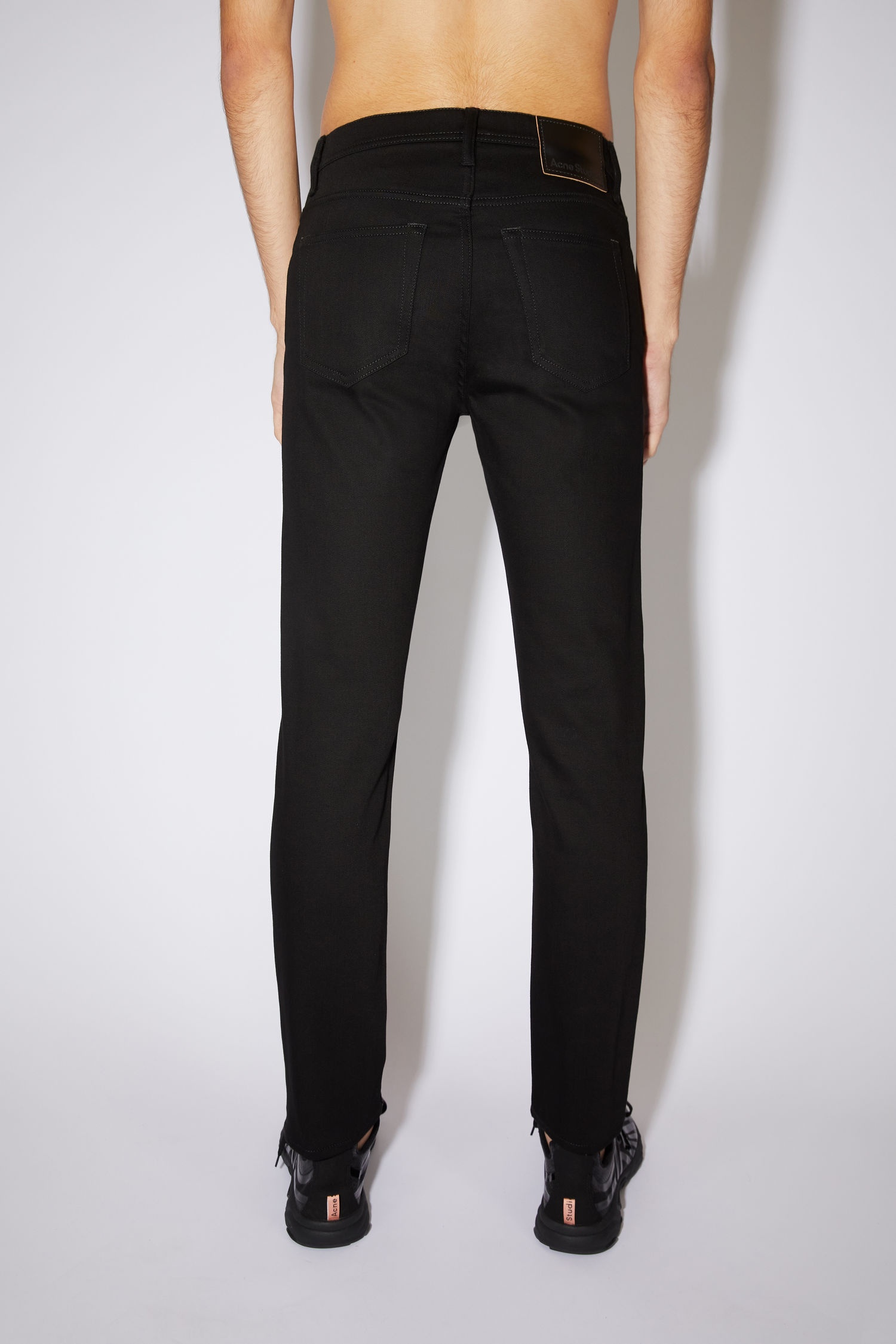 Slim tapered jeans - Stay black - 3