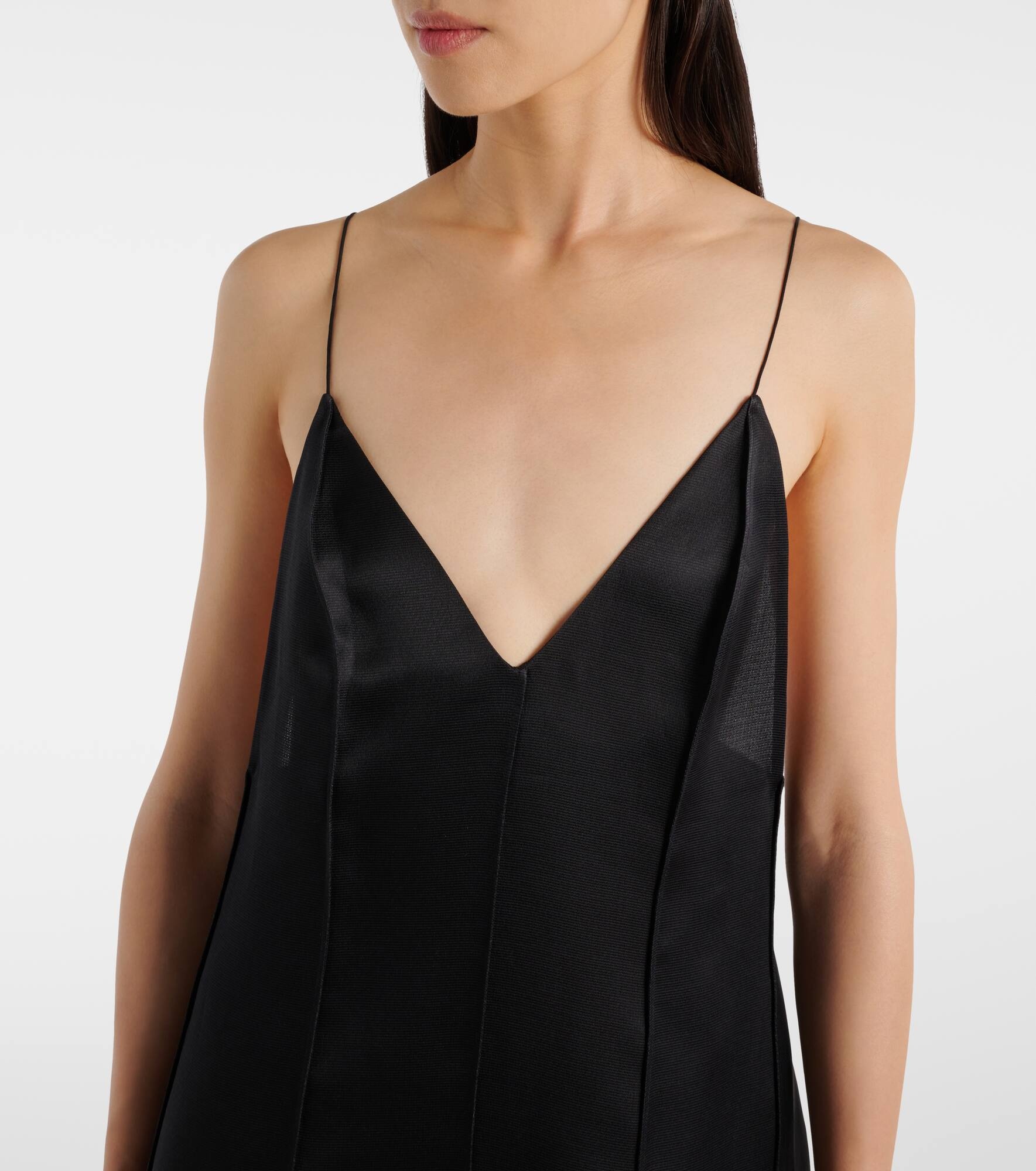 Tully silk gazar slip dress - 4