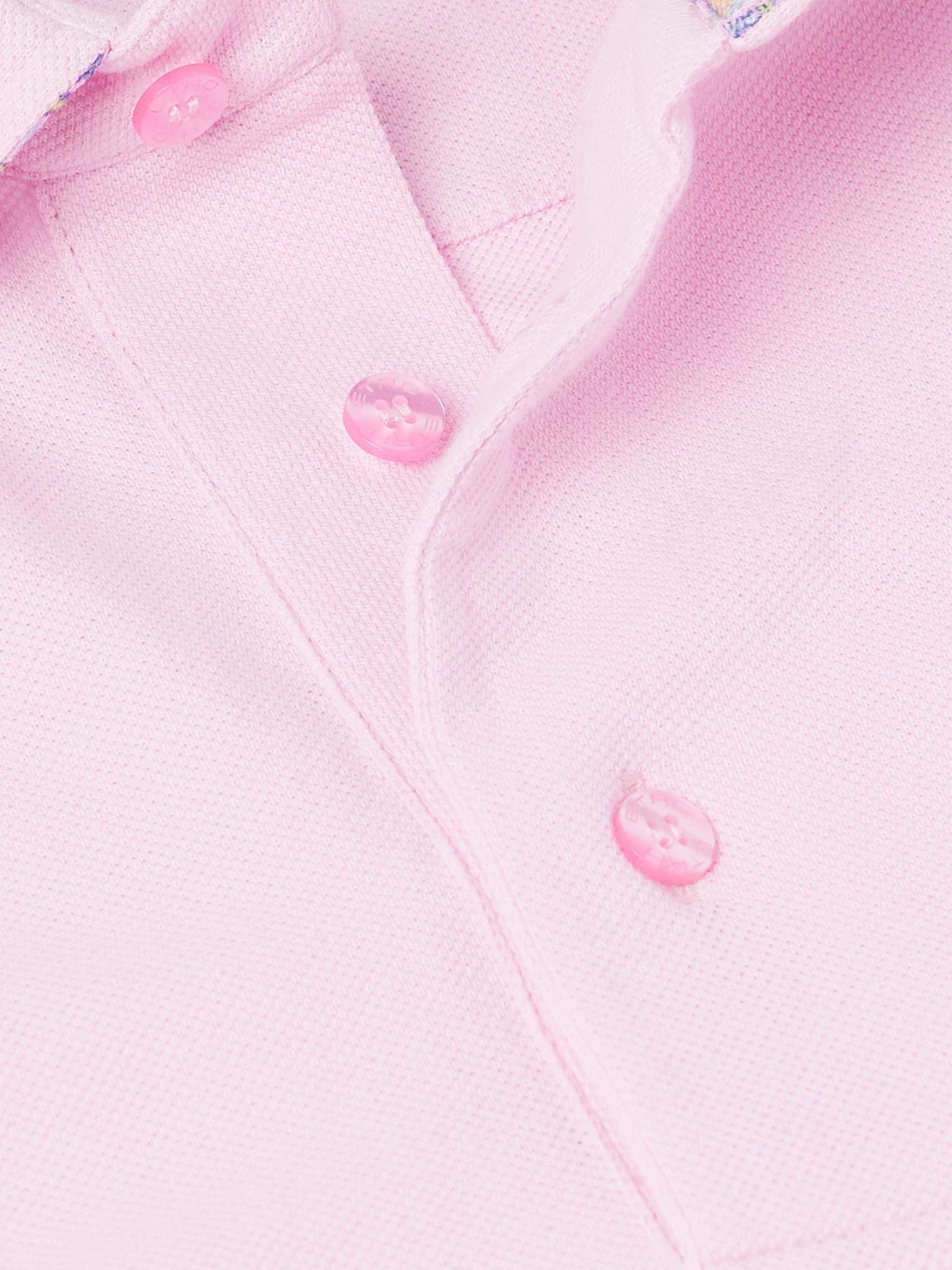 Logo-Embroidered Cotton-Piqué Polo Shirt - 4