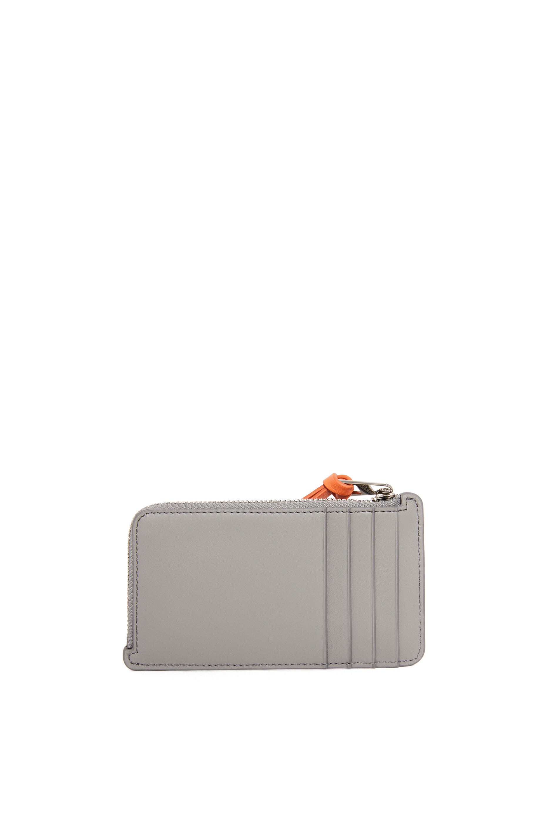 Eels coin cardholder in satin calfskin - 2