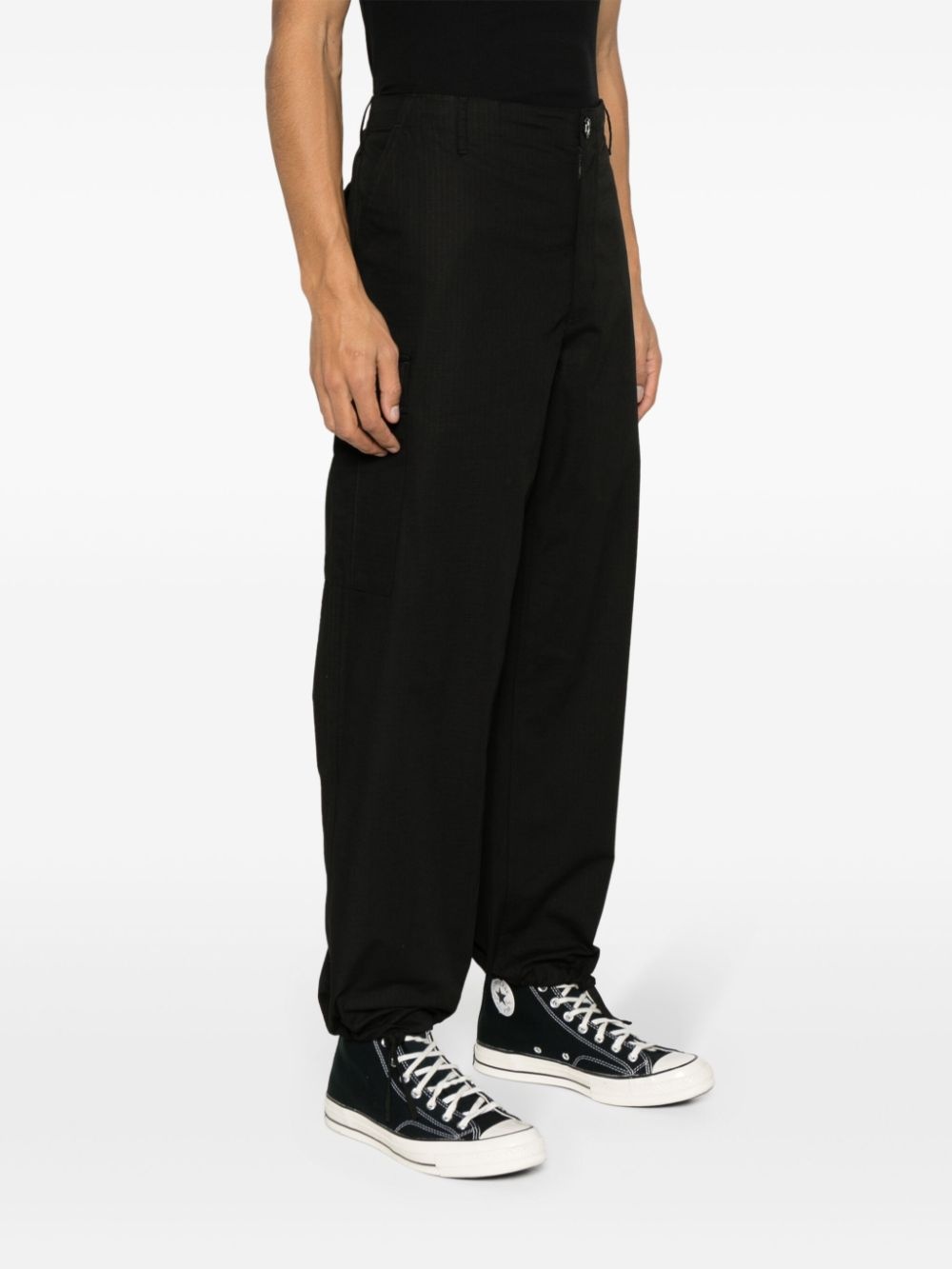 cotton cargo pants - 3