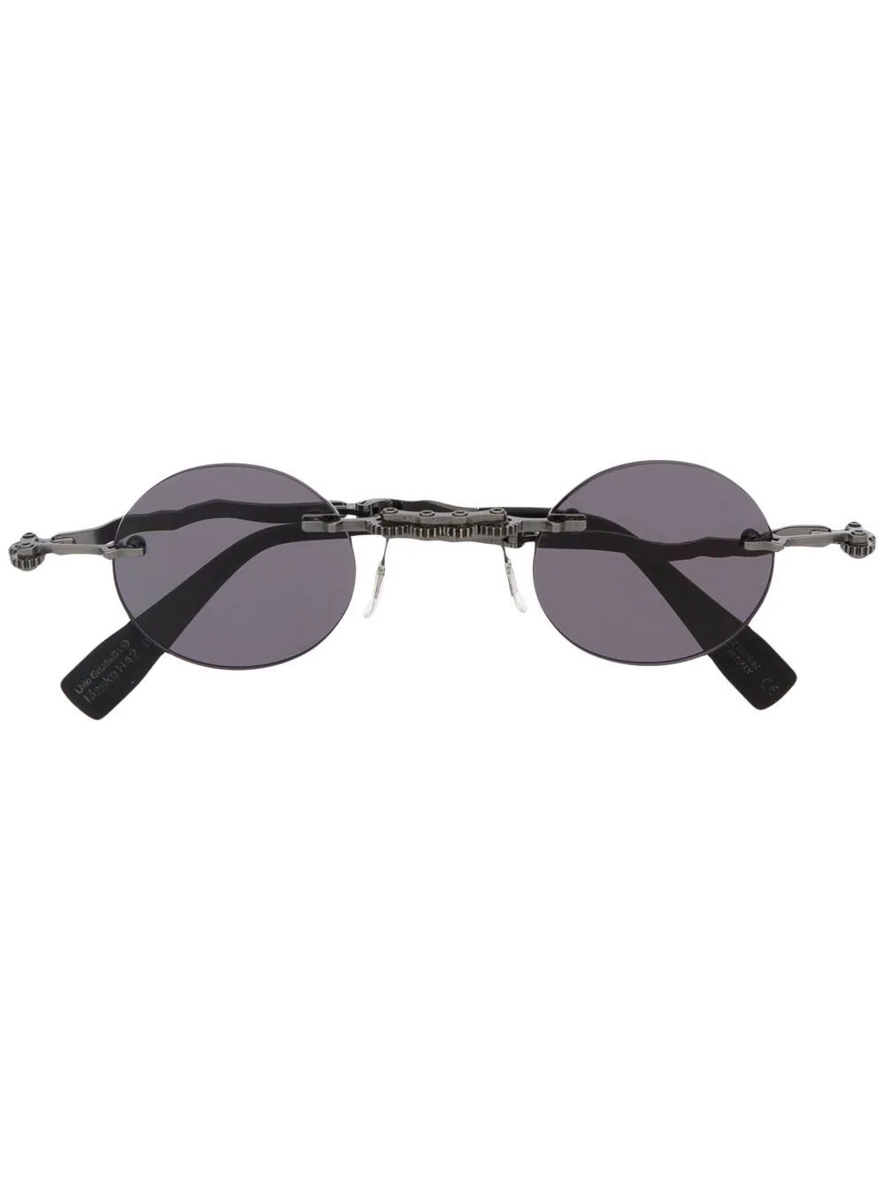 round-frame sunglasses - 1