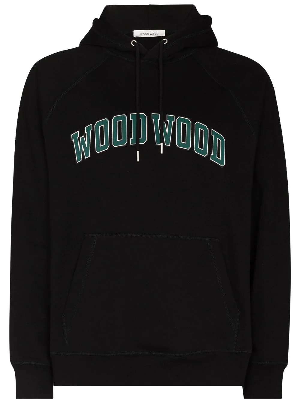 Fred Ivy print hoodie - 1