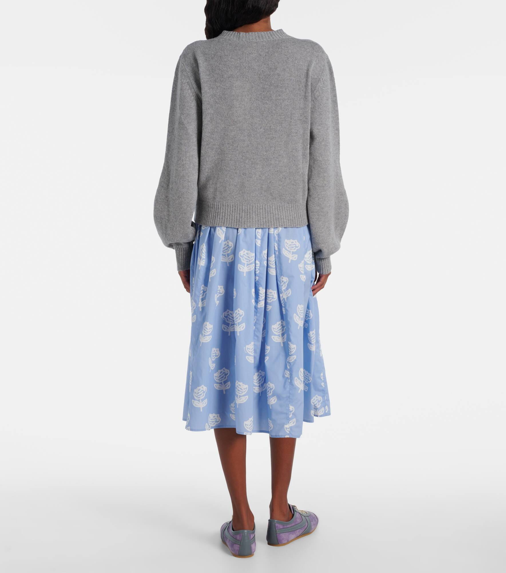 Logo cashmere cardigan - 3