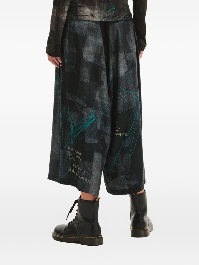 graphic-print wide-leg trousers 4