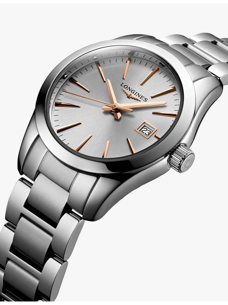 Longines L2.286.4.72.6 Conquest Classic Stainless-Steel Quartz Watch outlook