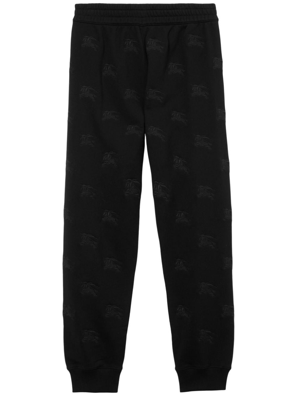 EKD-embroidered cotton track pants - 1