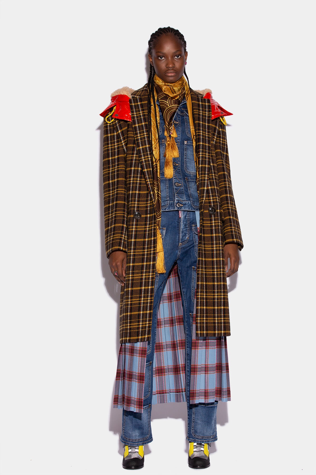 TECHNO HOODED COAT - 1