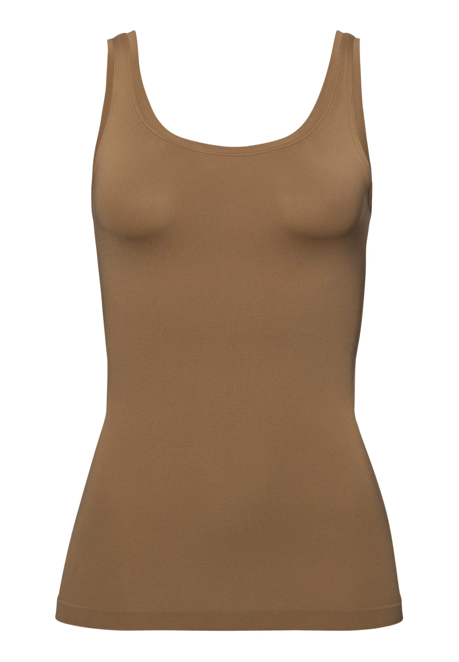 Touch Feeling Round Neck Tank Top - 1