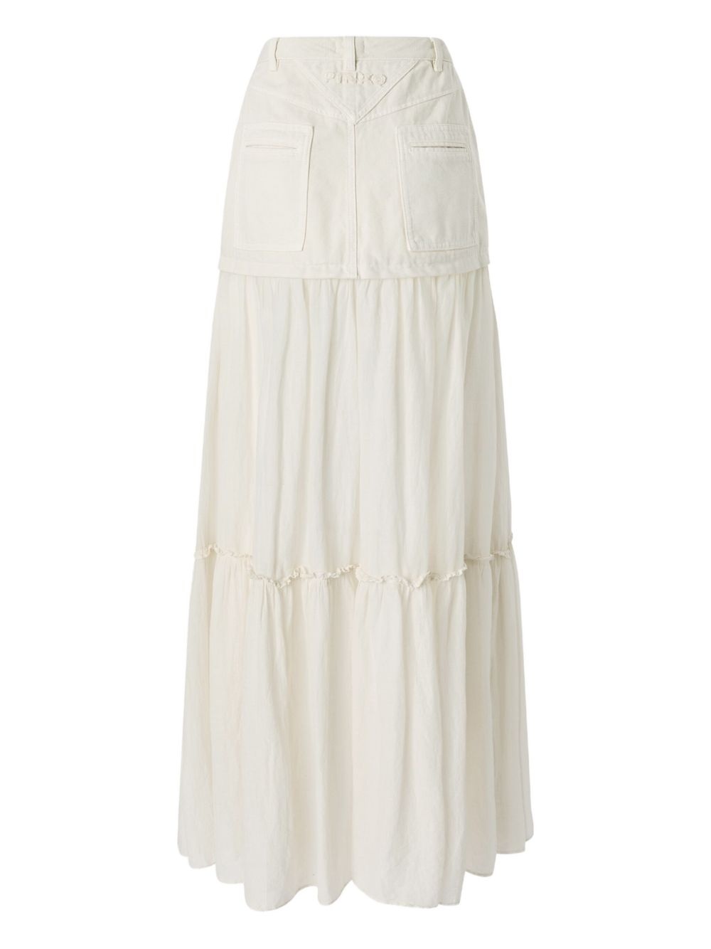tiered maxi skirt - 2