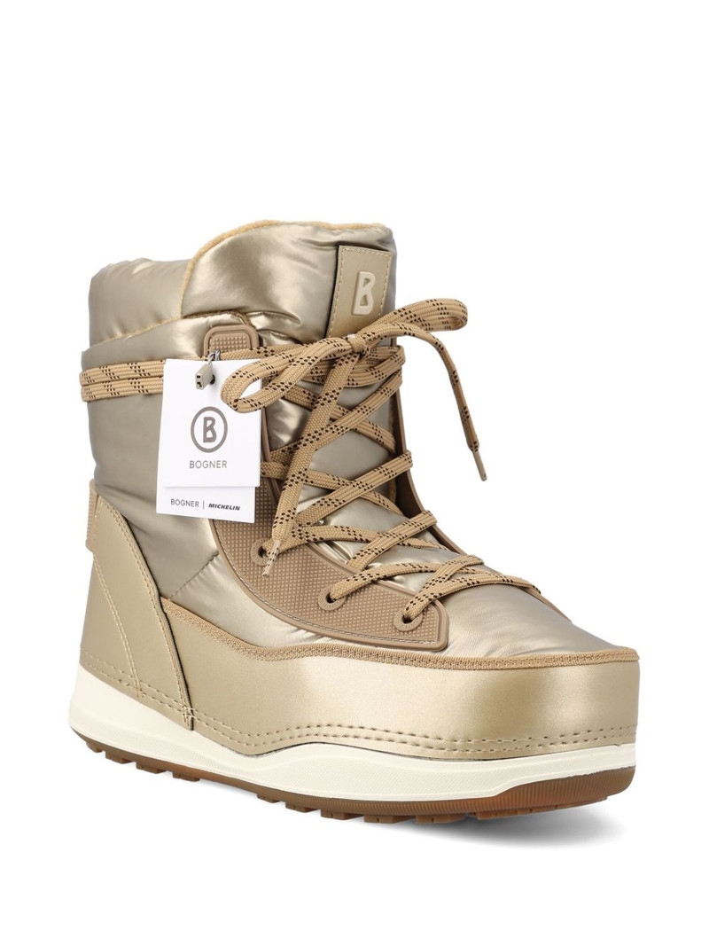 BOGNER lace-up logo boots outlook