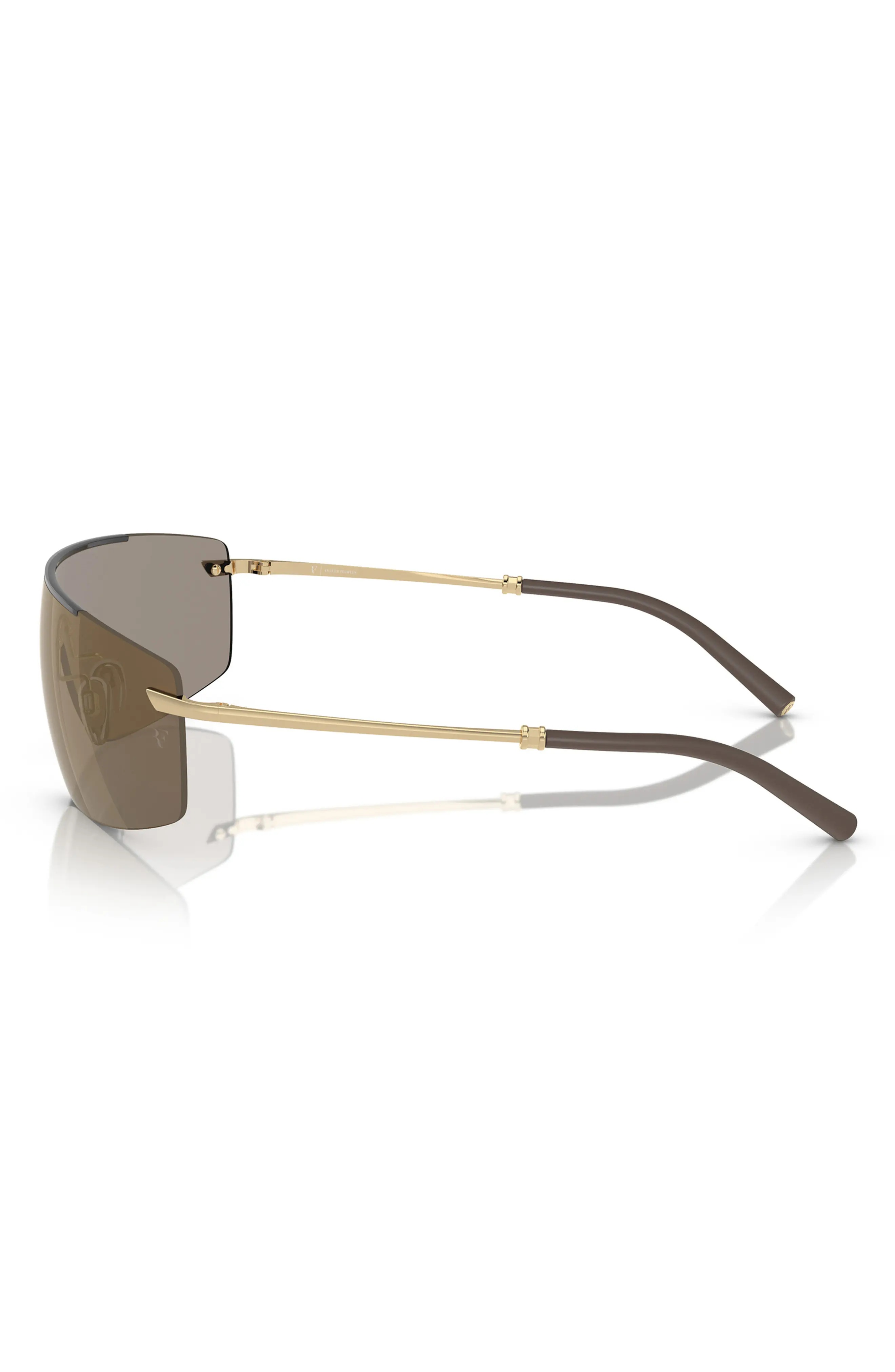 Roger Federer 138mm Rimless Shield Sunglasses - 3