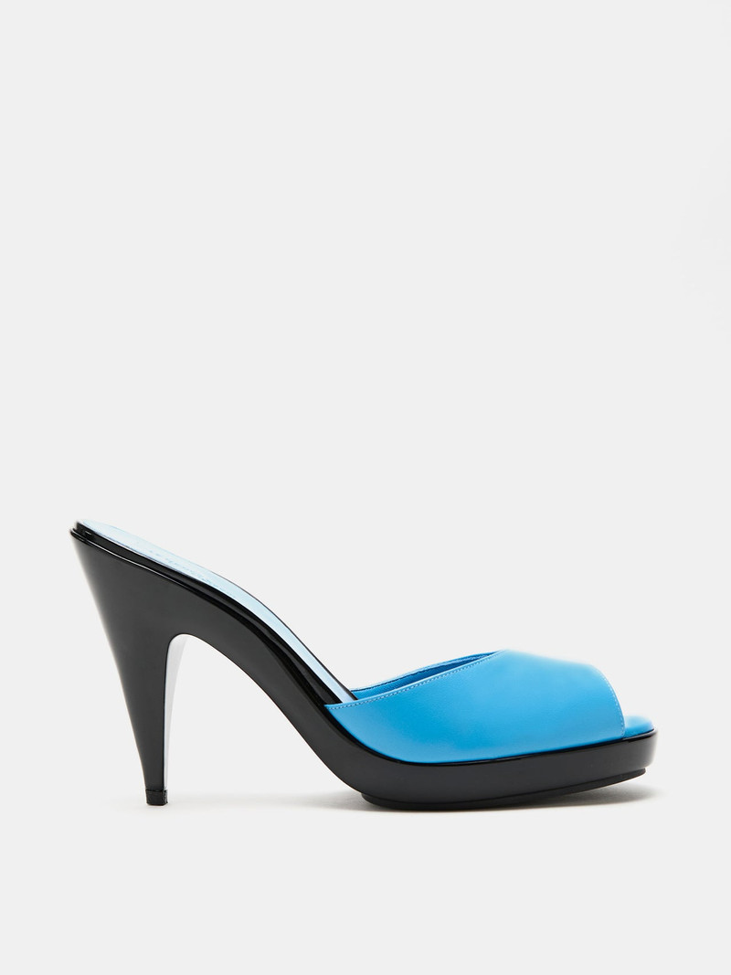 Kim Sion Cherry Mule / Azur Leather 1